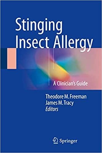 Stinging Insect Allergy A Clinicians Guide 1st edition