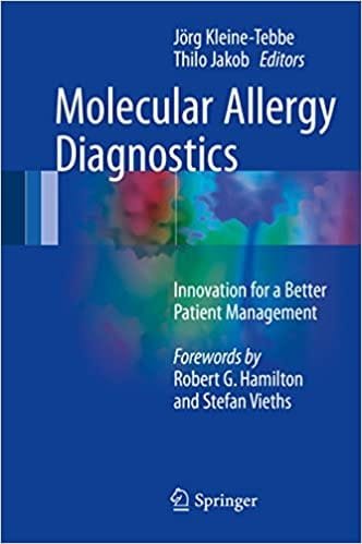Molecular Allergy Diagnostics Innovation for a Better Patient Management 1st edition