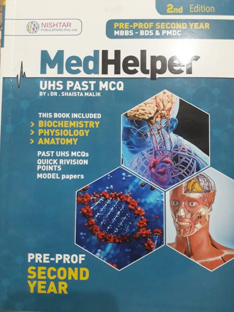 MedHelper UHS PAST MCQ BY DR SHAISTA MALIK 2nd year