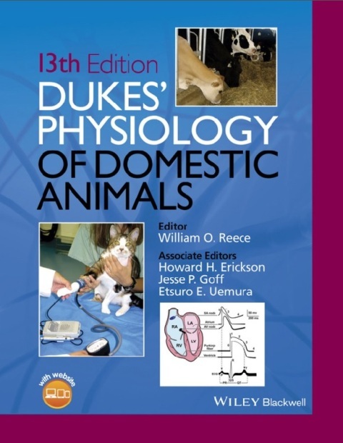 Dukes' Physiology of Domestic Animals 13th Edition.