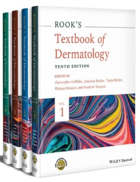 Rook's Textbook of Dermatology, 6 Volume Set 10th Edition.