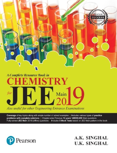 Jee Main For Chemistry 2019 A Complete Resource Book.