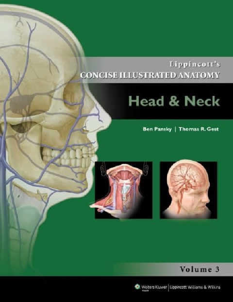 Lippincott Concise Illustrated Anatomy Head & Neck (Volume 3) (Lippincott's Concise Illustrated Anatomy).