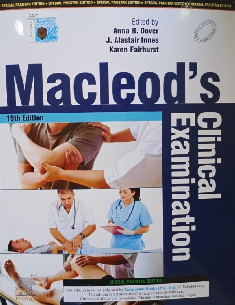 MACLEOD’S CLINICAL EXAMINATION 15th Edition.