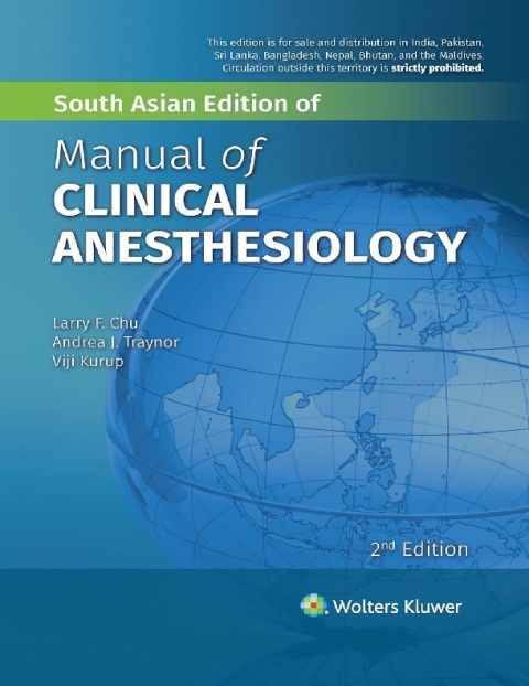 MANUAL OF CLINICAL ANESTHESIOLOGY.