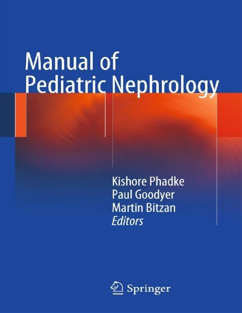 Manual of Pediatric Nephrology.