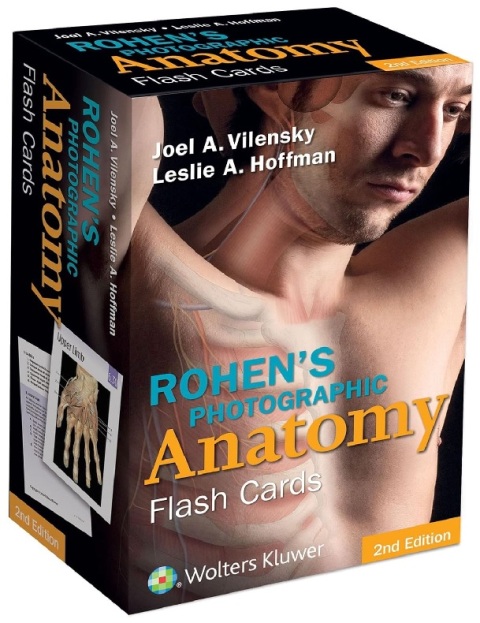Rohen's Photographic Anatomy Flash Cards.