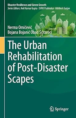 The Urban Rehabilitation of Post-Disaster Scapes (Disaster Resilience and Green Growth)
